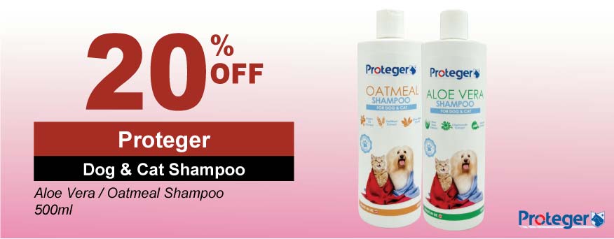 Proteger Dog & Cat Shampoo Promotion